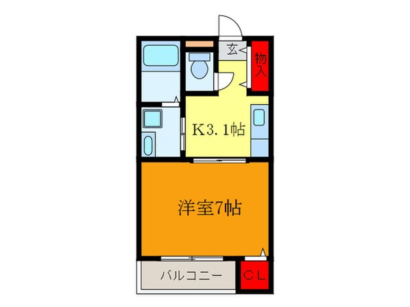 アルバーダクワトロの物件間取画像